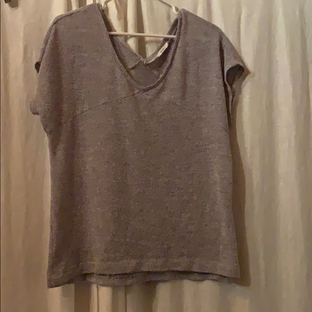 Grey/silver Shirt